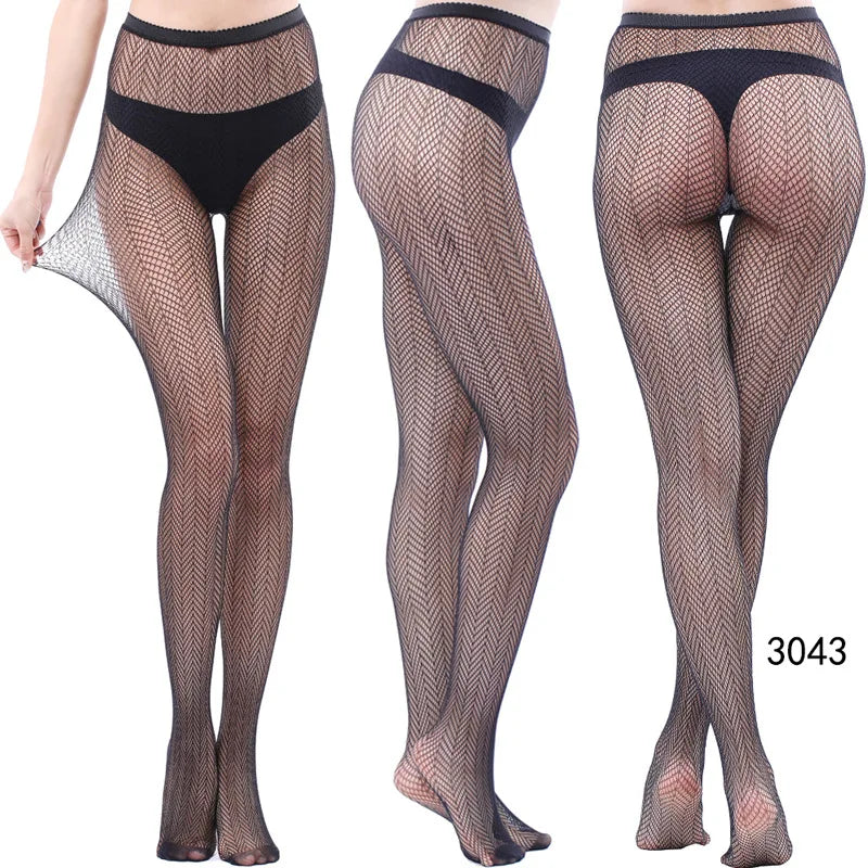 DOIAESKV Plus Size Women Bodystocking Sexy Lingerie Tights ATHLEXES