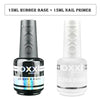 OXXI No Wipe Gel Polish Base and Top Coat Kit ATHLEXES