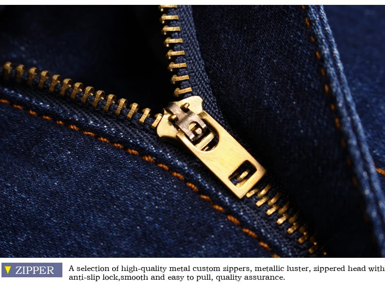 Classic Fit Stretch Denim Jeans for Men ATHLEXES