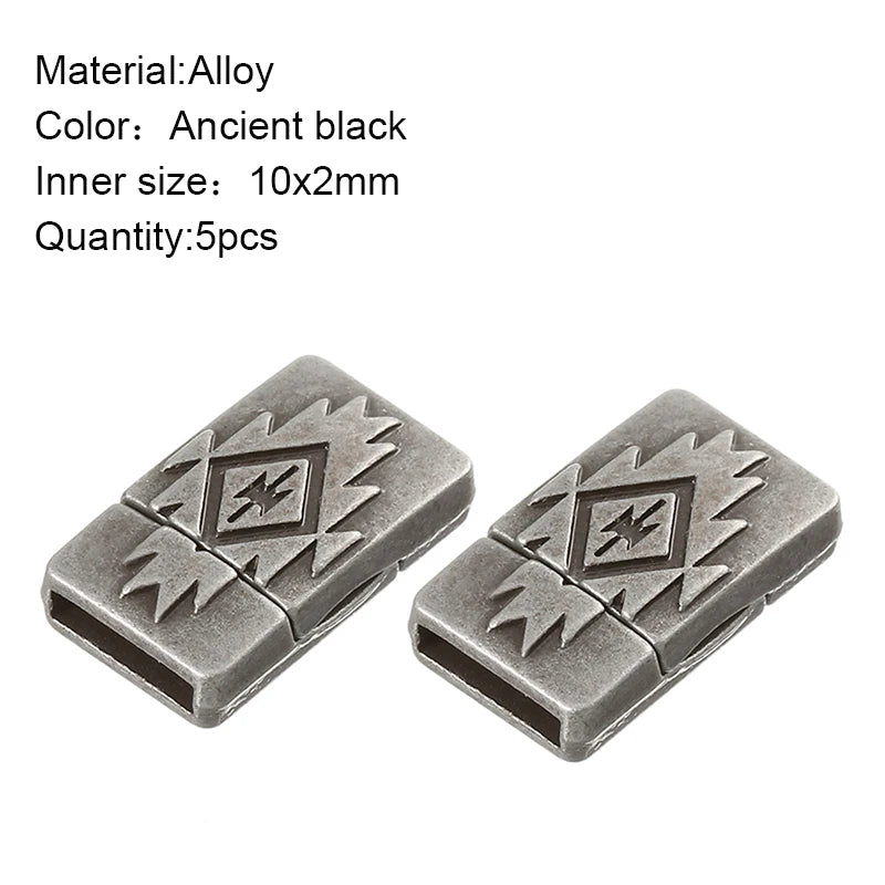 Louleur Magnetic Clasps for Leather Jewelry Crafting ATHLEXES
