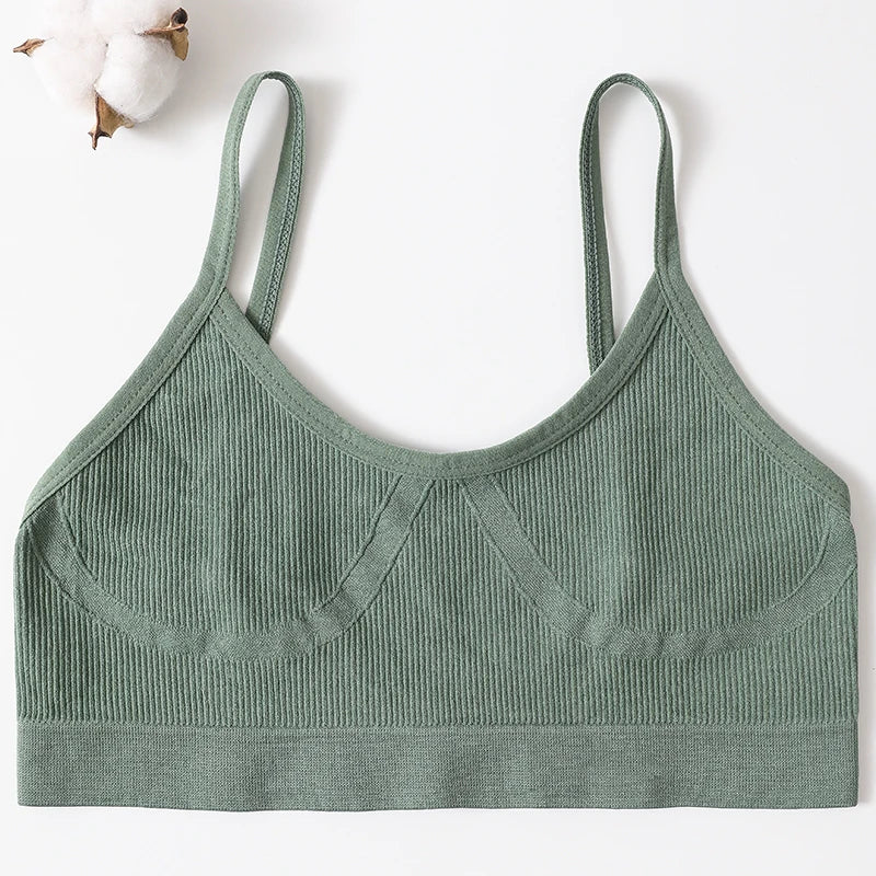 Women Seamless Bras Panties Set Sports Crop Top Briefs ATHLEXES