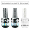 OXXI No Wipe Gel Polish Base and Top Coat Kit ATHLEXES