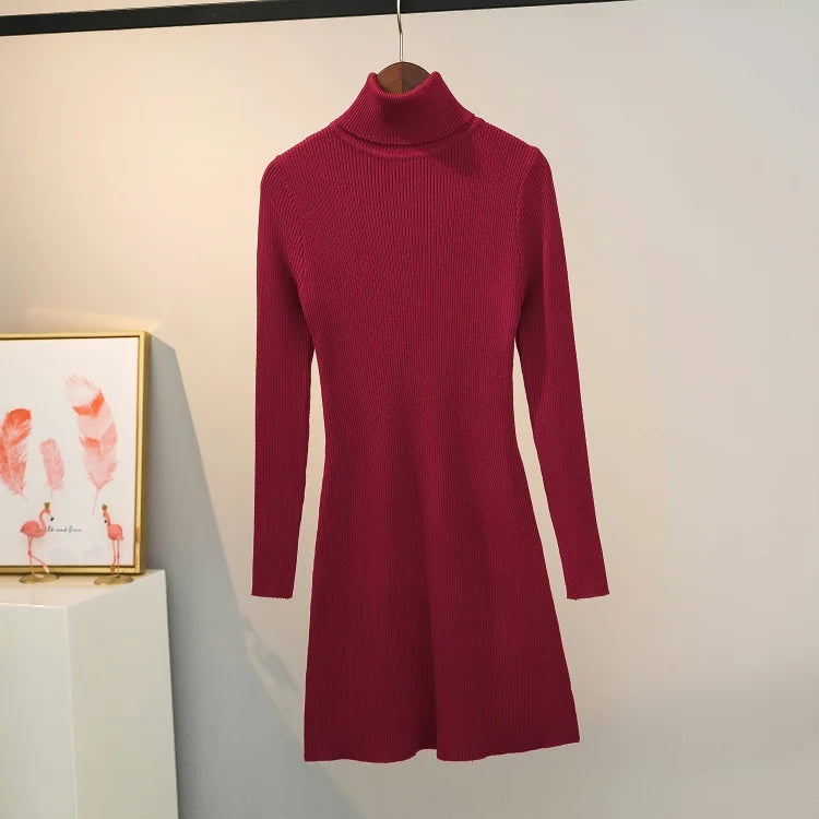 Vintage Knitted Bodycon Dress ATHLEXES