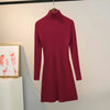 Vintage Knitted Bodycon Dress ATHLEXES