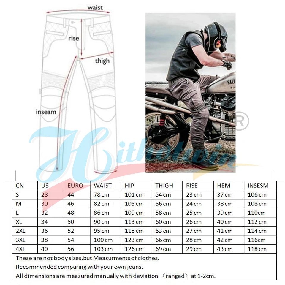 RiderShield Protective Motorcycle Jeans ATHLEXES
