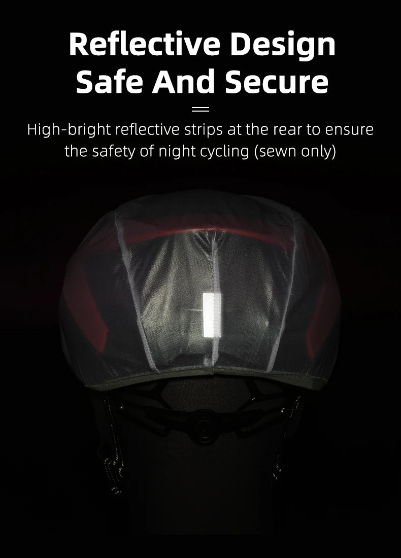 ROCKBROS Waterproof Helmet Rain Cover for Cycling ATHLEXES