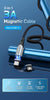 Vention 3A Magnetic USB Charge Cable for All Devices ATHLEXES