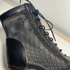 Hollow Mesh Peep Toe Stilettos: Summer High Heel Fashion ATHLEXES