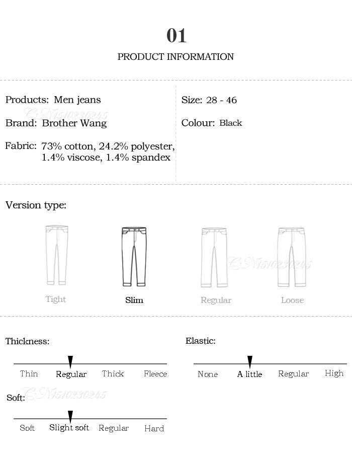 SleekFit Men's Black Slim Jeans ATHLEXES