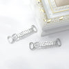 Custom Stainless Steel Name Buckles for Stylish Sneaker Charms ATHLEXES
