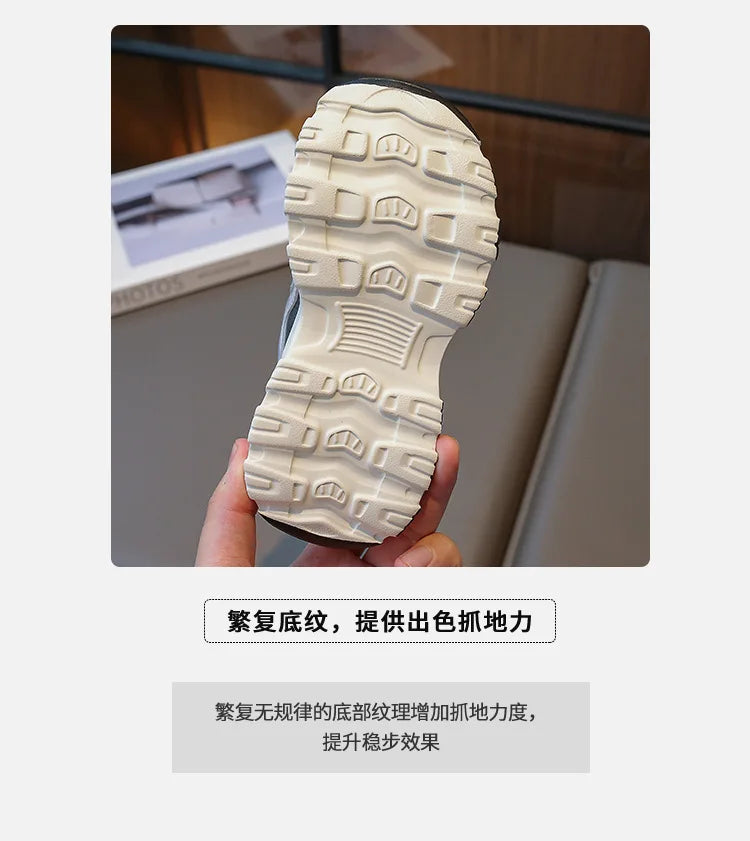 FleeceLined Kids Sneakers with NonSlip Sole ATHLEXES