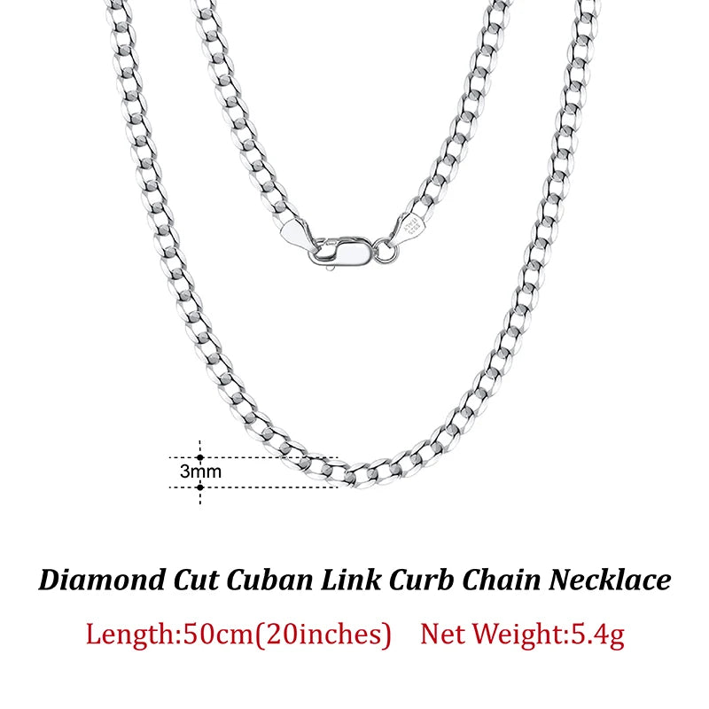 Rinntin 18K Gold Cuban Link Chain Necklace ATHLEXES