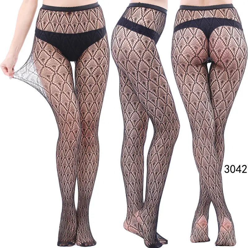 DOIAESKV Plus Size Women Bodystocking Sexy Lingerie Tights ATHLEXES
