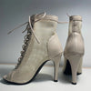 Hollow Mesh Peep Toe Stilettos: Summer High Heel Fashion ATHLEXES