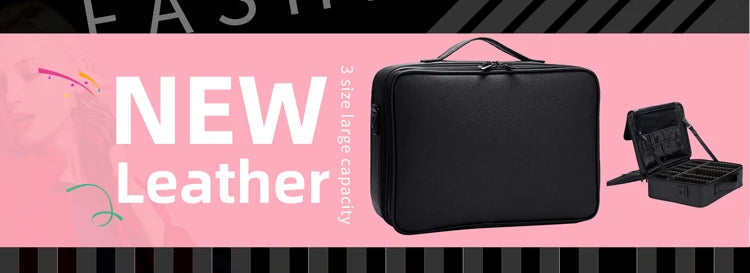 ChicTravel PU Leather Makeup Organizer ATHLEXES