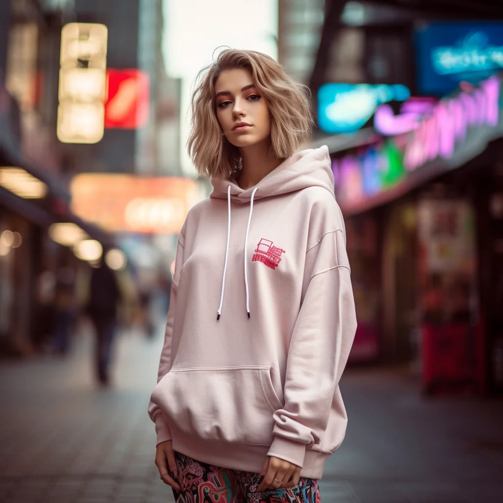 EcoCotton Oversized Pullover Hoodie ATHLEXES