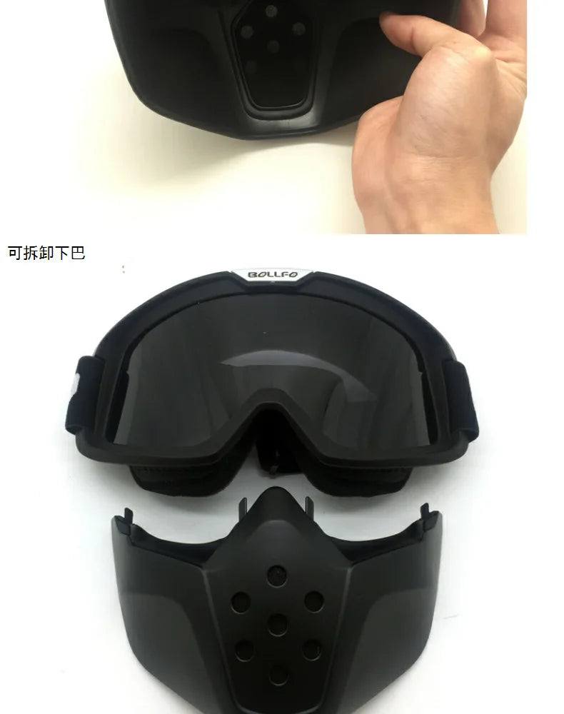MotoShield Skull Face Mask for Riders ATHLEXES