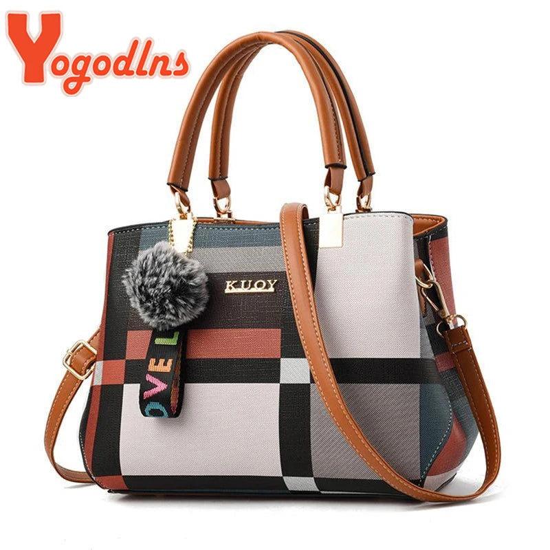 ChicPlaid Luxury Handbag for Women ATHLEXES