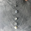 SUMENG Elegant Pearl & Zircon Necklace for Women ATHLEXES