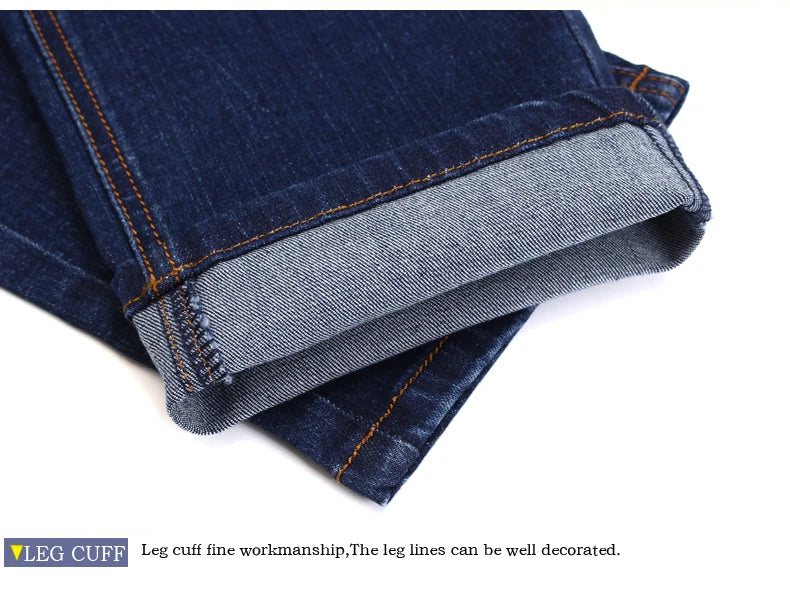 Classic Fit Stretch Denim Jeans for Men ATHLEXES