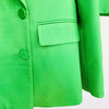 Satin Luxe Double Breasted Blazer and Mini Skirt Set ATHLEXES
