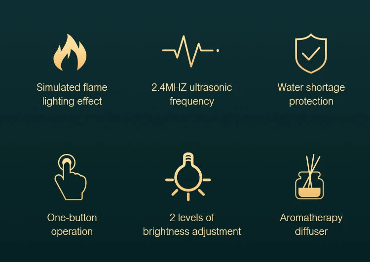 Kinscoter Ultrasonic Aroma Diffuser & Humidifier ATHLEXES