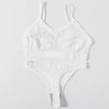 Women Seamless Bra Set High Cut Thong Panties Wire Free Lingerie ATHLEXES