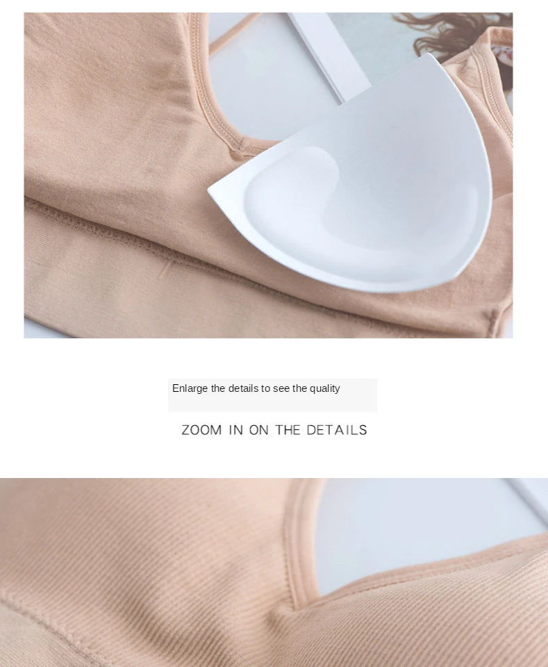 Seamless Comfort Wireless Sports Bra for Women ATHLEXES