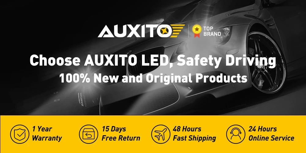AUXITO 2PCS Error-Free LED Backup Light Bulbs ATHLEXES