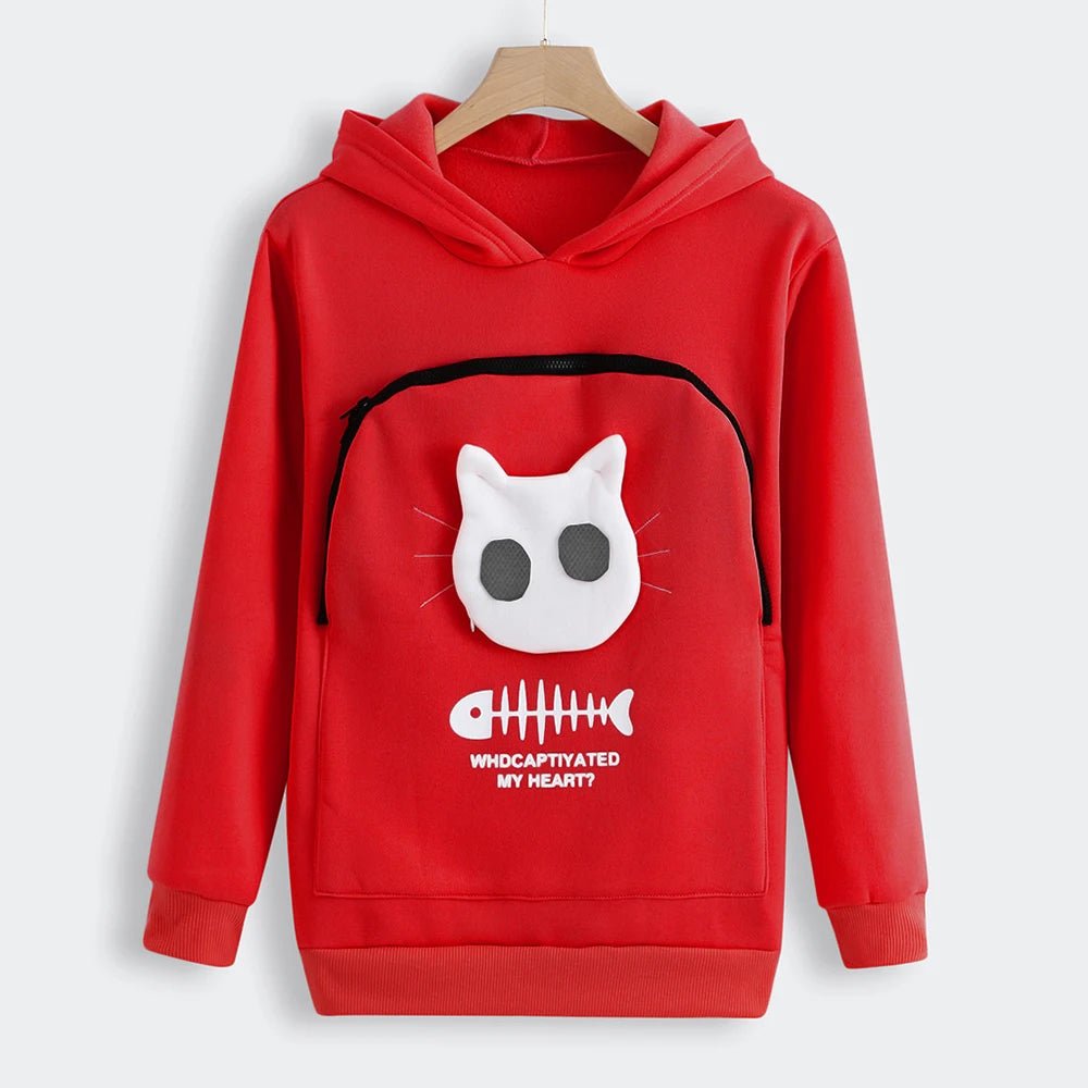 Cat Lovers Hoodie with Kangaroo Pouch ATHLEXES