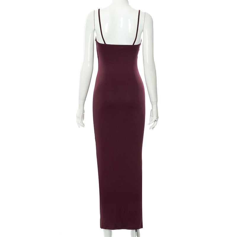 Chic Summer Backless Bodycon Dress ATHLEXES