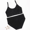 Women Seamless Bras Panties Set Sports Crop Top Briefs ATHLEXES