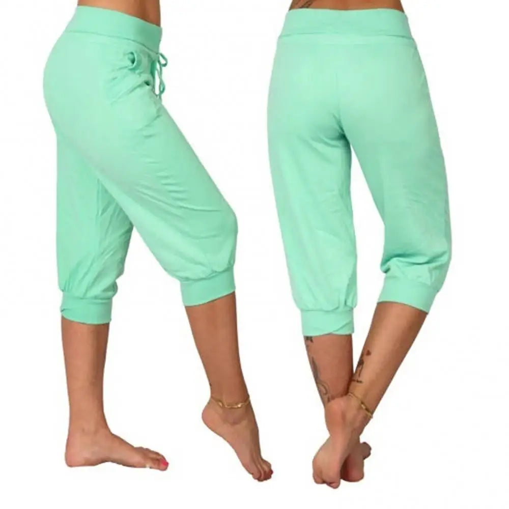 Casual Comfort Women's 3/4 Drawstring Pants ATHLEXES