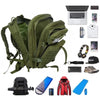 30L/50L 1000D Nylon Waterproof Trekking Bag Backpack ATHLEXES