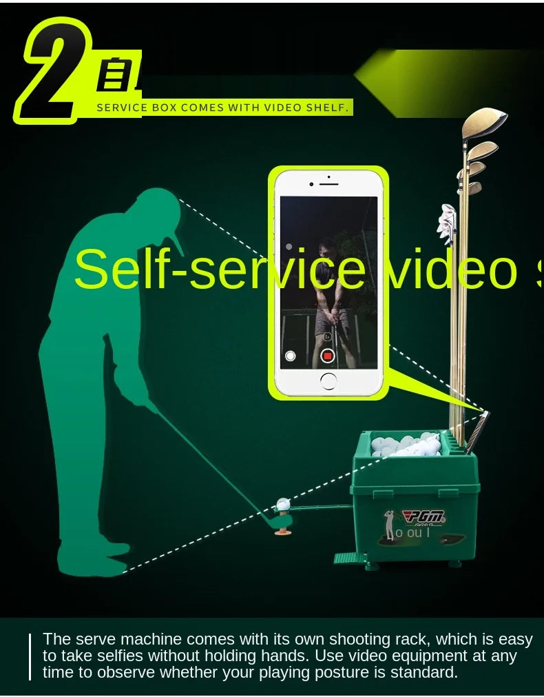 PGM Auto Golf Ball Dispenser for Training Excellence ATHLEXES