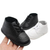 Meckior Retro Leather Baby Shoes with Anti-Slip Rubber Sole ATHLEXES