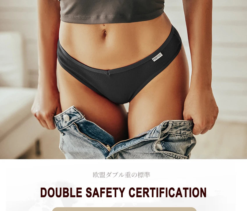 5PCS/Set Cotton Lingerie Panties Sexy Underwear Women Briefs ATHLEXES