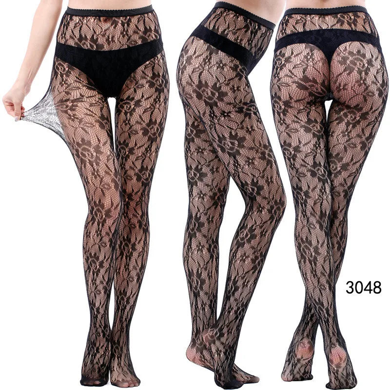 DOIAESKV Plus Size Women Bodystocking Sexy Lingerie Tights ATHLEXES