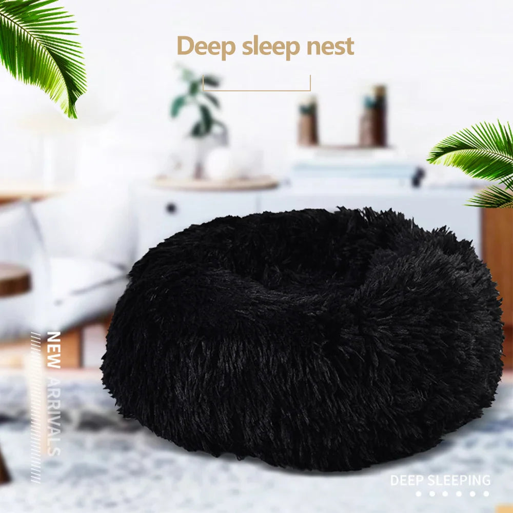 CozyNest Super Soft Plush Pet Bed for Ultimate Comfort ATHLEXES