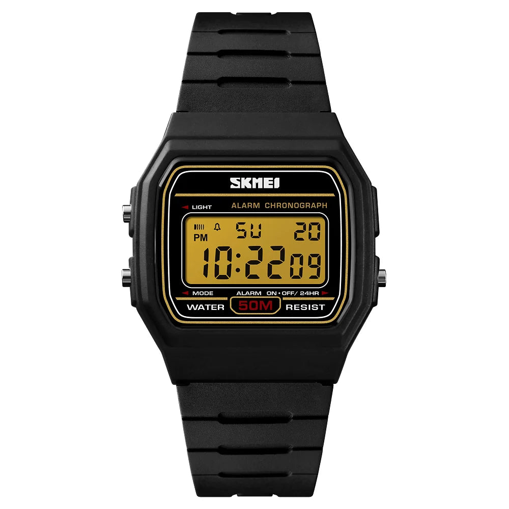 SKMEI Stylish Waterproof Digital Couple Watches ATHLEXES