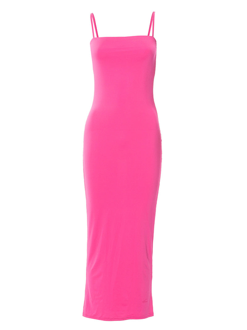 Chic Summer Backless Bodycon Dress ATHLEXES