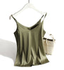 Silk Elegance V Neck Halter Cami Top for Women ATHLEXES