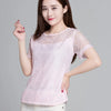 Elegant Lace Chiffon Blouse for Women ATHLEXES