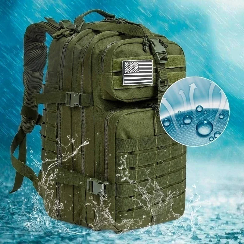 30L/50L 1000D Nylon Waterproof Trekking Bag Backpack ATHLEXES