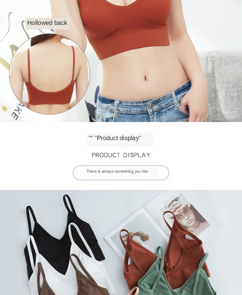 Seamless Comfort Wireless Sports Bra for Women ATHLEXES