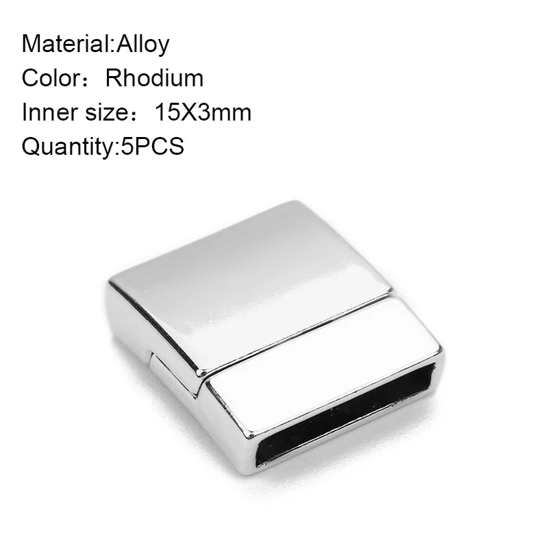 Louleur Magnetic Clasps for Leather Jewelry Crafting ATHLEXES