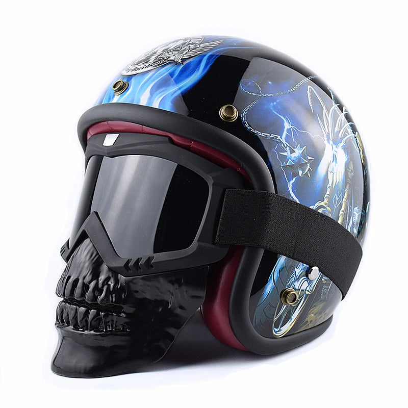 MotoShield Skull Face Mask for Riders ATHLEXES
