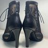 Hollow Mesh Peep Toe Stilettos: Summer High Heel Fashion ATHLEXES