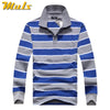 Classic Striped Cotton Polo for Men - Spring & Autumn ATHLEXES