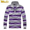 Classic Striped Cotton Polo for Men - Spring & Autumn ATHLEXES
